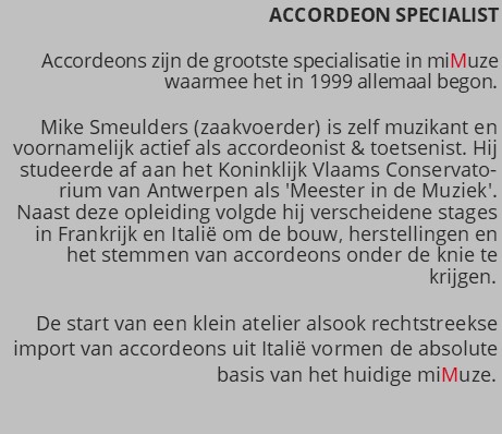 Accordeon specialist